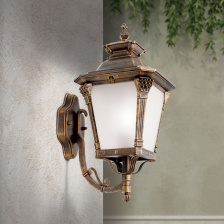 Настенный уличный светильник Orion Leuchten AL 11-1138/1 Patina/aufwrts