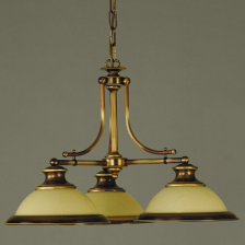 Люстра Orion LU 1376/3 patina/354 champagne