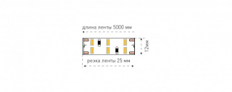 Светодиодная лента  SWG4240x2-12-24-WW