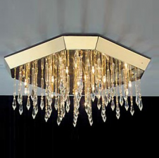 Потолочный светильник Orion DLU 2338/50x50 gold