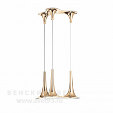 Светильник подвесной Axo Light Италия Nafir SPNAFIR3ROBCGU1 Розовое золото - RO