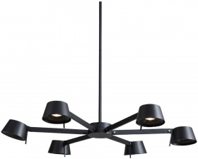 Потолочная люстра 214 P0214-6A black