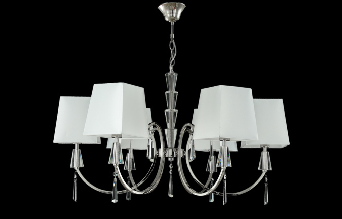 Бра Crystal Lux MARSELA AP1 NICKEL фото 7