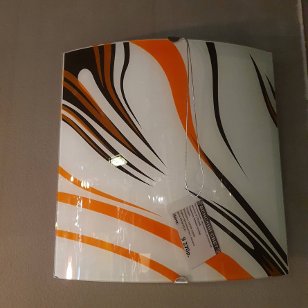 Настенно-потолочный светильник Orion NU 9-356 schwarz-orange фото 3