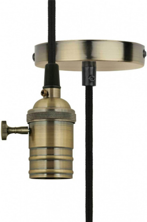 Подвесной светильник DLC-V DLC-V-S24K/E27 TS/1M/BL Bronze фото 1