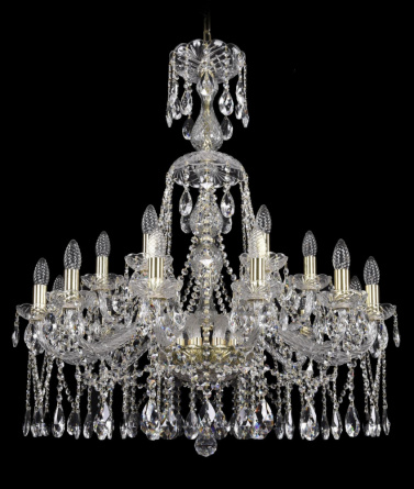 Подвесная люстра 1413 1413/12+6/300/XL-95 G фото 1