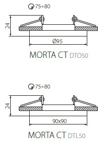 Точечный светильник MORTA 26716 фото 3
