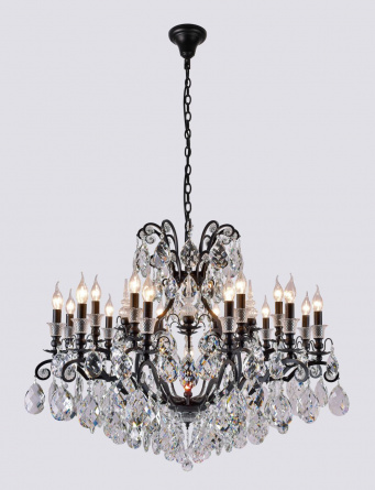 Бра Crystal Lux MAGNIFICO AP2 BLACK/TRANSPARENT фото 6