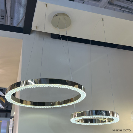 Люстра Crystal Lux SATURN SP90W LED GOLD фото 3