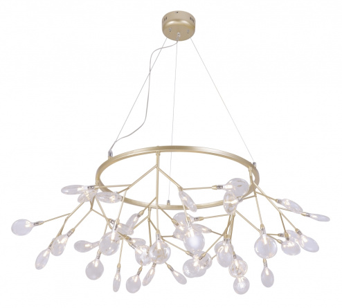 Бра Crystal Lux EVITA AP9 GOLD/TRANSPARENT фото 4
