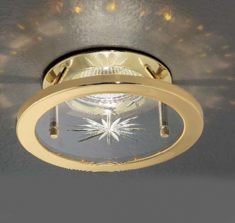 Встраиваемый спот (точечный светильник) Orion Leuchten STR 10-303 Gold/topas фото 1