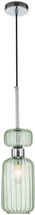 Подвесной светильник Gloss 1141/1S Chrome/Green фото 1