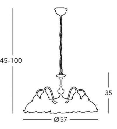 Люстра Kolarz Nonna 731.85.116 фото 3