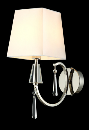 Бра Crystal Lux MARSELA AP1 NICKEL фото 2