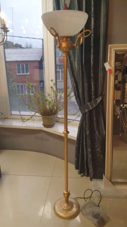 Торшер Orion Stl 12-1029/1 gold-matt фото 1