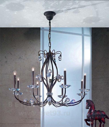 Люстра Orion LU 2366/8 antik фото 2