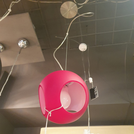 Подвесной светильник Orion Leuchten HL 6-1557/1 rot/opal фото 4