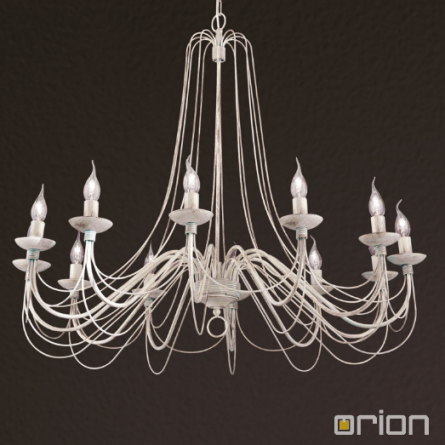 Люстра подвесная Orion LU 1531/12 Elfenbein-gold фото 1