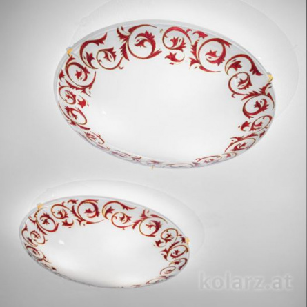 Потолочный светильник Kolarz SERENA, Toscana Red/White, 0420.U13.3.R 40 фото 2