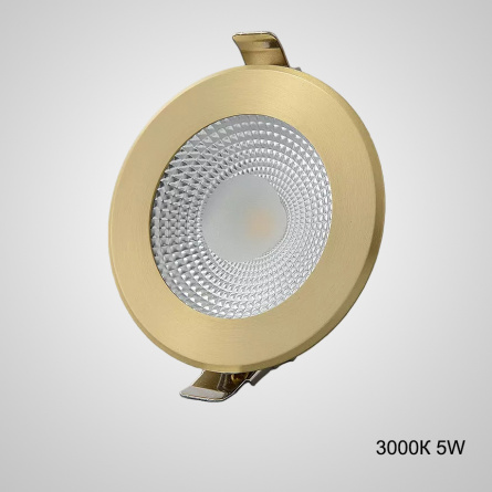 Встраиваемый светодиодный светильник ACT D8 3000К 5W фото 1