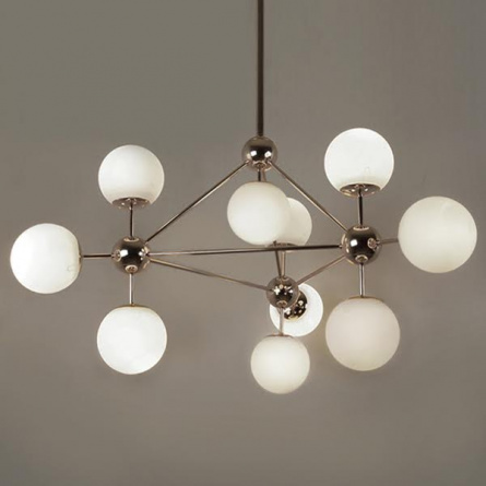 Люстра Modo Chandelier White Glass фото 1