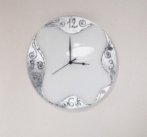 Часы настенные Orion Wanduhr 13-383 Dekor-silber  фото 1