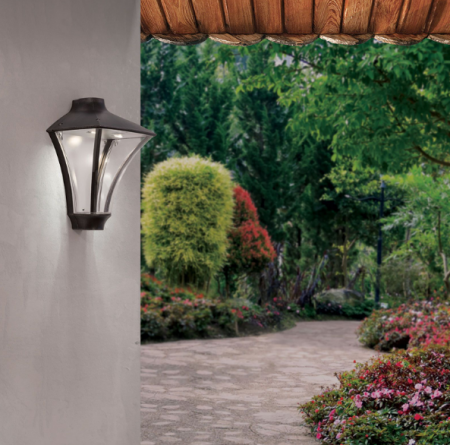 Настенный уличный светильник Orion Leuchten AL 11K/175 Schwarz-Kupfer фото 2