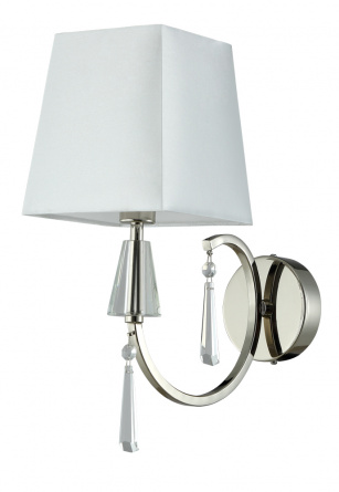 Бра Crystal Lux MARSELA AP1 NICKEL фото 1
