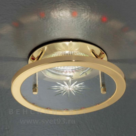 Встраиваемый спот (точечный светильник) Orion Leuchten STR 10-303 Gold/rubin фото 1