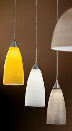 Подвесной светильник Orion Leuchten HL 6-1545/1 satin/Dekor cognac фото 2