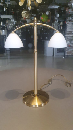 Настольная лампа Orion LA 4-987/2 gold-matt/438 opal фото 1