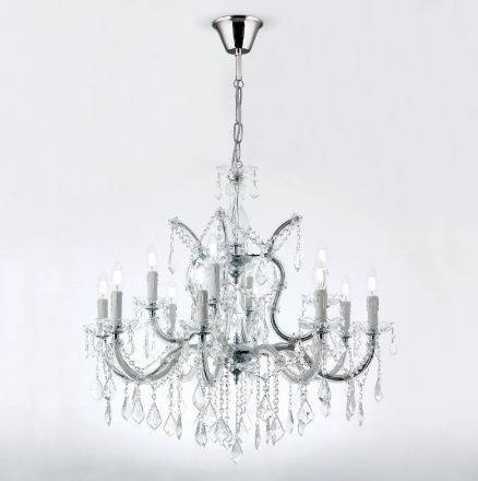 Люстра подвесная Orion LU 2391/8+4 MT-silber  фото 3