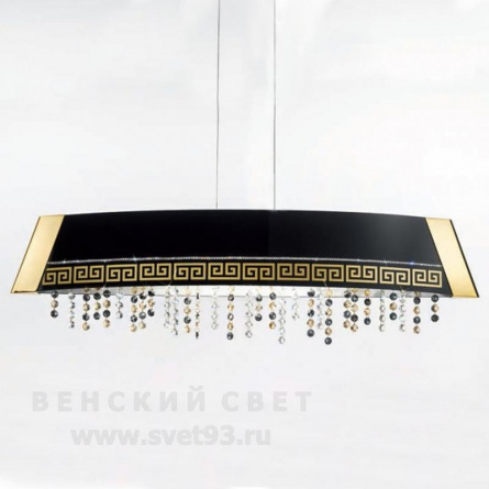 Подвесной светильник Kolarz Celtic Barca 0379.31L.3.Bk+0295.KIT-2L.3.ETGn фото 1