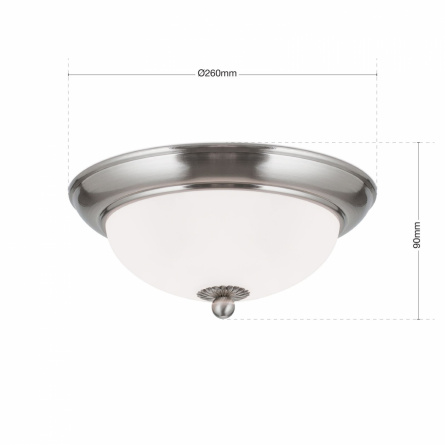 Потолочный светильник Orion DL 7-085/26 satin/opal-matt фото 7