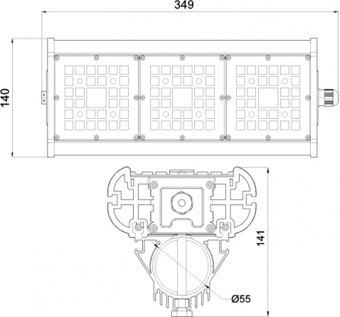 Уличный консольный светильник Галеон 31 CB-C0323041 фото 2