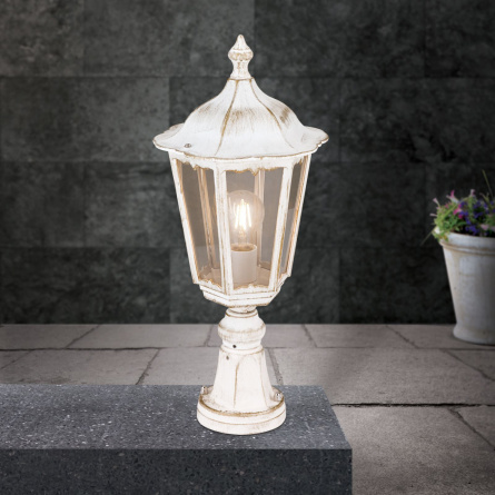 Садово-парковый светильник Orion 11K/82503 weib/gold фото 1